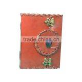 Side Stitching With Blue Stone Journals With Two C Lock Journal thumbnail-1