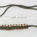 550 Paracord Keychain Bracelet Paracord Cord Lanyard Stainless Steel Buckle Paracord Keychain Pendant