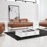 Luxury Italian Sofas Yellow Leather Sofa Classical Sofa Classic Sofa thumbnail-3