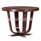 Simple Ash Veneer Side Table Hotel Furniture Coffee Table thumbnail-1