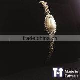 Fashion 925 Spiral Pearl Sterling Silver Bracelet Jewelry Gifts thumbnail-3