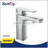 Brass body zinc single handle basin sink faucet mixer