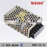 Weho High Quality 15w NES 12v Power Supply Ups