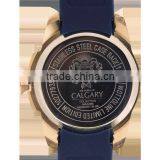 Calgary Watches Mazzini Midnight Blue Watch, Blue and Gold thumbnail-5