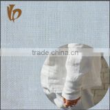 ramie and linen interwoven fabric woven plain dyeing fabric ready for shirt and home textile