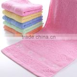 China factory square new towel face towel custom towel 100% cotton towel jacquard towel