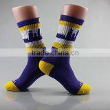 Mens Manufacture Sports Crew Custom Athletic Socks thumbnail-4