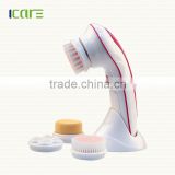 4 in 1 Facial cleaner with facial cleansing brush,Rolling massager and latex