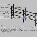 Hot! Heavy Duty Selective Pallet Racks and Shelves for Warehouse Storage 1,000-4,000 Kg UDL/Level