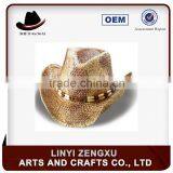 10 Years Experience Summer Fashion Custom Straw Cowboy Man Hats