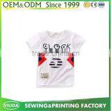 Oem Yellow Kid's Tee Shirt With Custom Design Embroidery Screen Printing Factory Price thumbnail-2