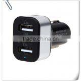 New Universal Vehicle 12V-24V 3Port USB(1A,2A,2.1A) DC Car Charger USB Power Adapter For Cellphone Tablet PC Hgih Quanlity thumbnail-1