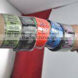 OEM Factory - Pvc Slap Wristband , Color Printing Reflective Pvc Slap Band