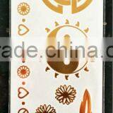 NEW Gold Silver Flash Tattoo With Stock Glitter Metallic Temporary Tattoo, 2014 New and High Quality Tattoo thumbnail-1