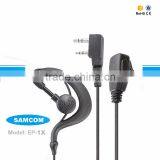 SAMCOM EP-1X K-Connector Quality Certification High Fidelity 10 Watts Walkie Talkie Headphone