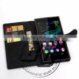 Wholesale Popular Magnetic Flip Leather Wallet Case With Card Slots For Wiko Ridge Fab 4G Leather Case Fast Delivery thumbnail-3