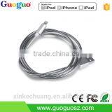 Promotion High Speed 1M Metal Braided Tranfer Data Mfi Usb Cable for Iphone thumbnail-1