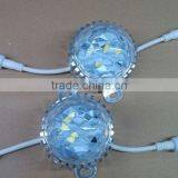 D60/70/80/100 12chip 5050 Led Full Color Led Pixel Piont Light Source Milky Round Shell thumbnail-2