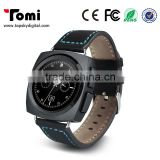 A11 Full round screen Heart Rate Smart Watch MTK2502 BT4.0 Smartwatch for os Android smart phone