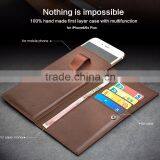 QIALINO Hot Sale Online Mobile Phone Case Hot Selling Wallet Case Money Pocket for Iphone 6 thumbnail-6