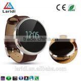 2015 New Arrived Bluetooth and Leather Smartwatch D360 Smart Watch for Mobile Phone With Ios and Android thumbnail-2