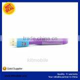 Transparent Smile USB Cable in Real Colors With Led thumbnail-2