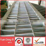 Galvanized welded heavy duty steel grating weight