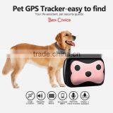 Mini Pet GPS Tracker D69 Waterproof GPS Pet Tracker Collar With App Google Map thumbnail-3