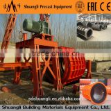 Customised suspension roller type concrete culvert pipe machine and mould