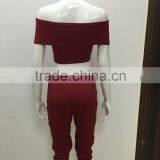 Bonvatt Strapless Sexy Sleeve Short Sleeve Sexy Rompers for Women thumbnail-2