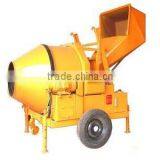 Low Investment Business JZC350 Electric Concrete Mixer With Wheels China Product thumbnail-3