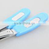 Hot Sale Colorful Cute Plastic Long Handle Nail Clipper thumbnail-2