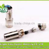 Anti Drip Fog Mist Nozzle Ceramic Insert, High Pressure Mist Cooling Nozzle. Brass Nozzle. Mist Cooling Products thumbnail-4