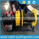 3 Ton Diesel Engine Winch With 200 Wire Rope for Cable Pulling During Tower Erection thumbnail-2