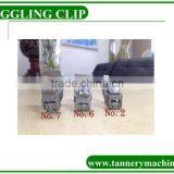 Cow Cattle Buffalo Leather Nylon Clamp