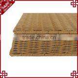 Functional Washable Plastic Wicker Rattan Display Basket for Fruit Storage thumbnail-5