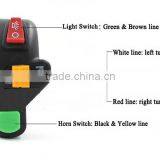 3in1 Motorcycle Pit Bike ATV Horn Turn Signal Light Switch thumbnail-5
