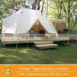 6m Double Top Waterproof Cotton Canvas Bell Tent Camping Family Tent thumbnail-1