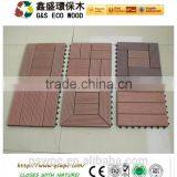 Good Selling Plastic Wood Composite Terrace/Garden Tile Plastic DIY Decking thumbnail-3