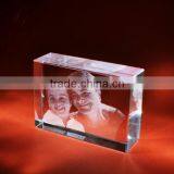2016 Lovely Good Sale Crystal 3d Laser Engraving Cube for Gift