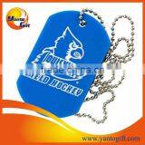 Blue Zinc Alloy Metal Dog Tag thumbnail-1