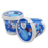 OEM IML Plastic Disposable Food Container,Ice Cream Containers Quart Packaging thumbnail-4