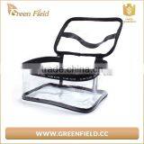 Promotional Toiletry Cosmetic Clear Pvc Zipper Bag With Handle for Gift thumbnail-3