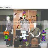 2016 Halloween Decorative Windows Showcase Jelly Gel Sticker Glass Window Decoration Sticker thumbnail-5