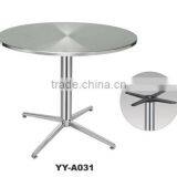 Modern Stainless Steel Round Bar Table YY-A031 thumbnail-1