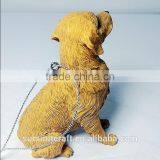 Resin Golden Retriever Dog Hanging Ornament Decoration thumbnail-2