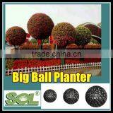 Round Plastic Flower Pot Liners Plastic Ball Shaped Planters Pot Planter thumbnail-5