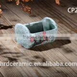 High Quality Colorful Cement Garden Flower Pot thumbnail-3