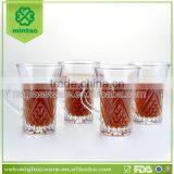 Clear Fancy Shape Machine Made Beer Glass Mug With Handle thumbnail-1