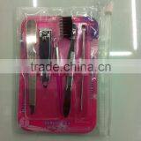 2016 Cheapest Hot Sale Manicure Set Nail Clipper &pedicure Set With Pvc Bag thumbnail-3